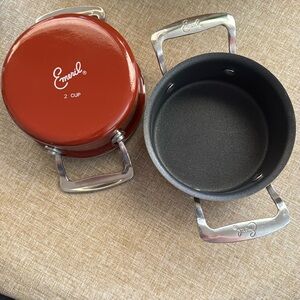 Set of two Emeril 2 cup Saucepans‎